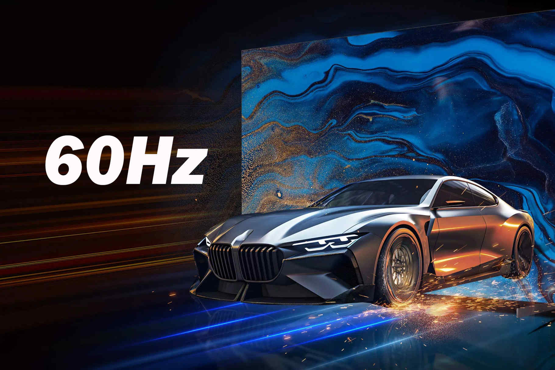 tần số quét thực 60Hz